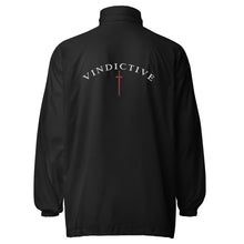 Load image into Gallery viewer, Black Vindictive Crusader Windbreaker