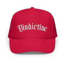 Load image into Gallery viewer, Red Three Kings Vindictive Mesh Hat