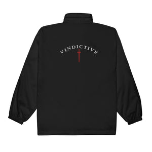 Black Vindictive Crusader Windbreaker