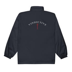 Navy Blue Vindictive Crusader Windbreaker