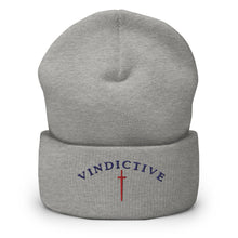 Load image into Gallery viewer, Grey Vindictive Crusader Beanie
