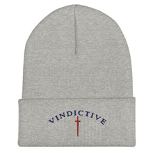 Load image into Gallery viewer, Grey Vindictive Crusader Beanie
