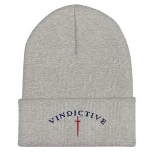 Grey Vindictive Crusader Beanie