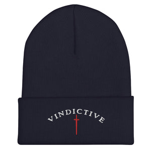 Navy Blue Vindictive Crusader Beanie