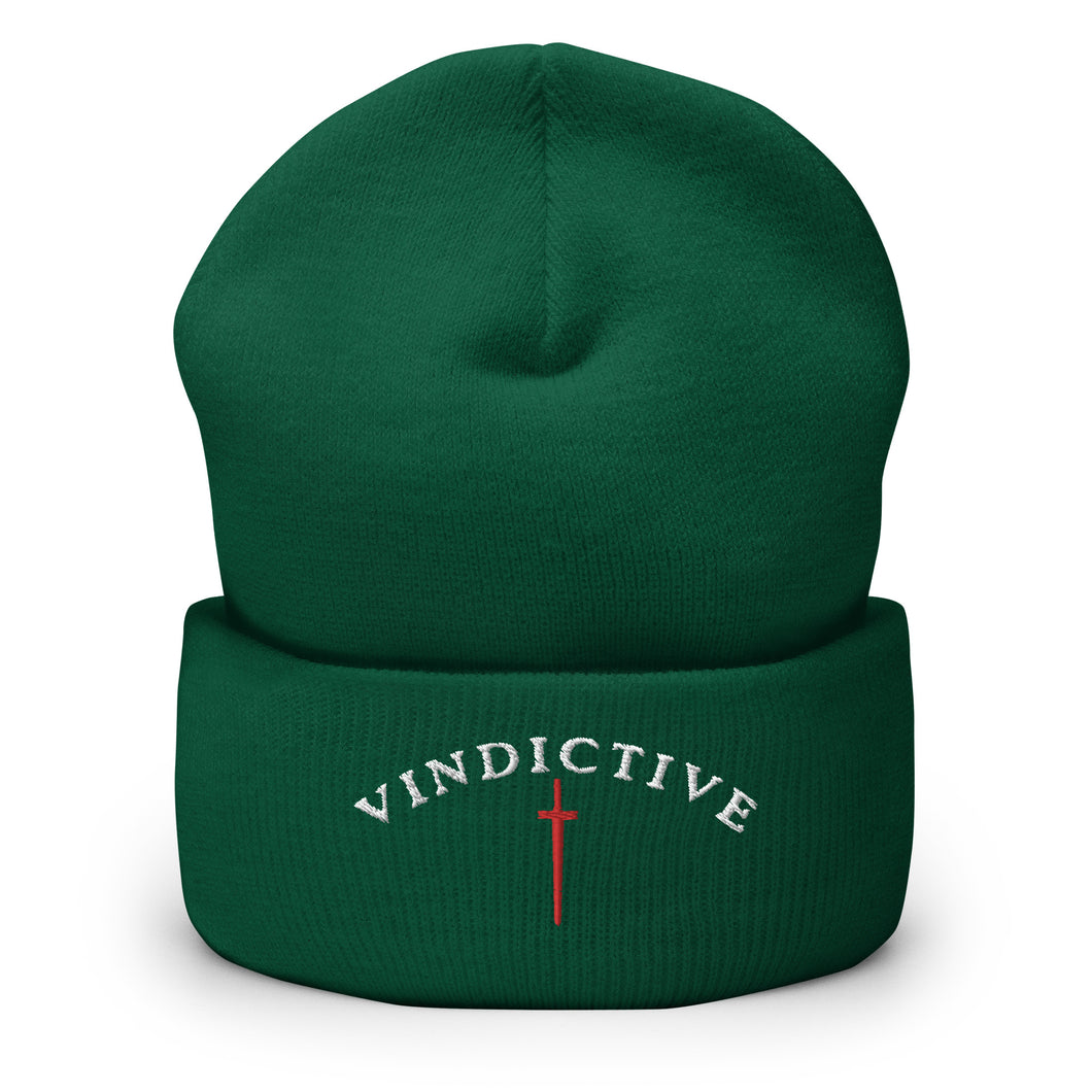 Green Vindictive Crusader Beanie