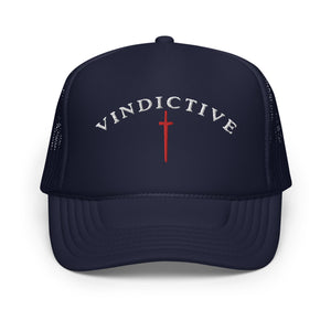 Navy Blue Crusader Mesh hat