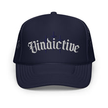 Load image into Gallery viewer, Navy Blue Three Kings Vindictive Mesh Hat
