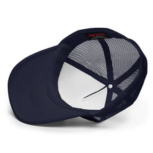 Load image into Gallery viewer, Navy Blue Three Kings Vindictive Mesh Hat
