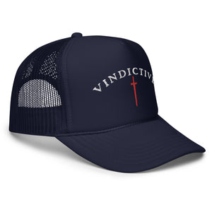 Navy Blue Crusader Mesh hat