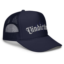 Load image into Gallery viewer, Navy Blue Three Kings Vindictive Mesh Hat
