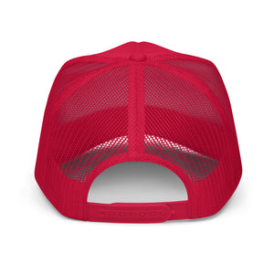 Red Three Kings Vindictive Mesh Hat