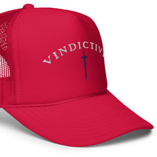 Load image into Gallery viewer, Red Crusader Mesh hat
