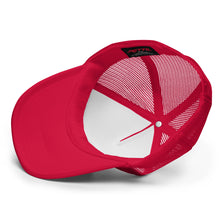 Load image into Gallery viewer, Red Three Kings Vindictive Mesh Hat
