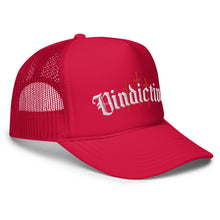 Load image into Gallery viewer, Red Three Kings Vindictive Mesh Hat
