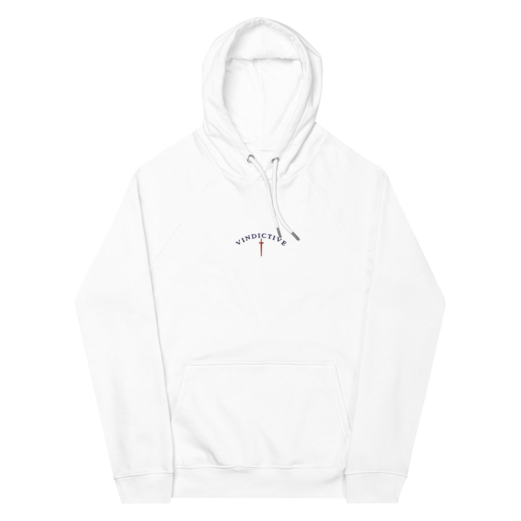 White Vindictive Crusader Hoodie