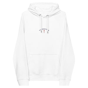 White Vindictive Crusader Hoodie