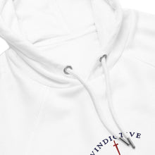 Load image into Gallery viewer, White Vindictive Crusader Hoodie
