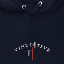 Load image into Gallery viewer, Navy Blue Vindictive Crusader Hoodie
